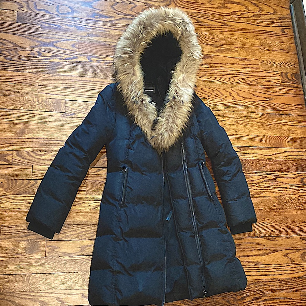 MACKAGE Womens Down / Leather Detail / Fur Coat